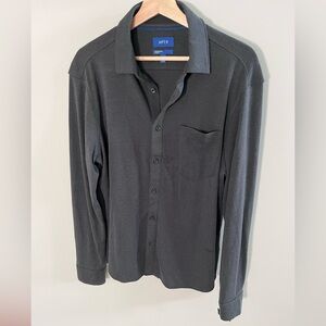 Apt 9 Men's Black Button Down Shirt Medium NWT Long Sleeve Classic Collar